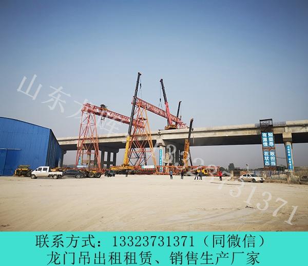 山东倒三角门式起重机 泰安龙门吊销售厂家