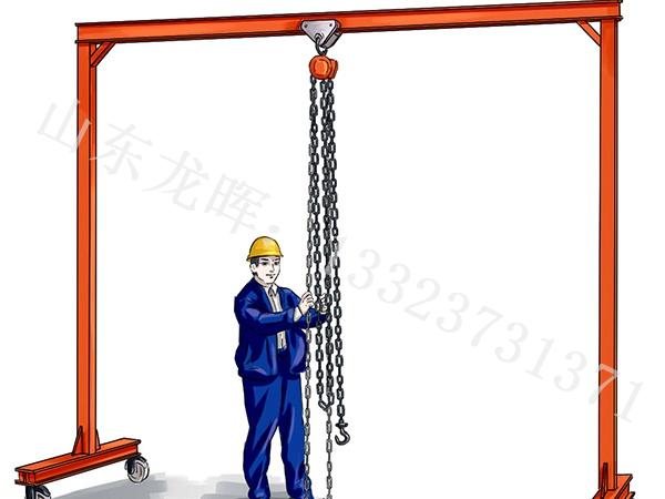 福建宁德门式起重机厂家安装60吨双梁门式起重机