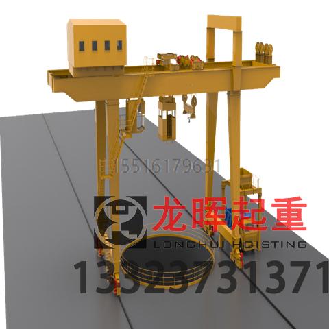 山东菏泽轻型龙门吊生产厂家轻型龙门吊的万向轮是什么配置
